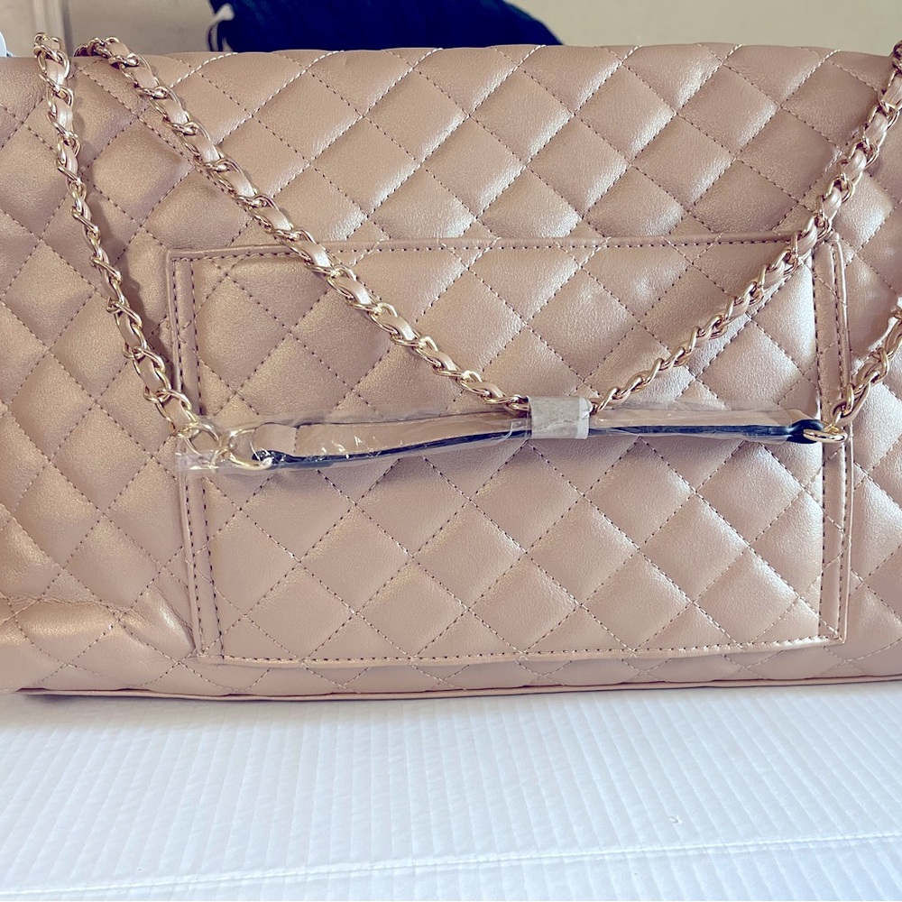 Xl tote bag Color beige good for travel a wknd out of town